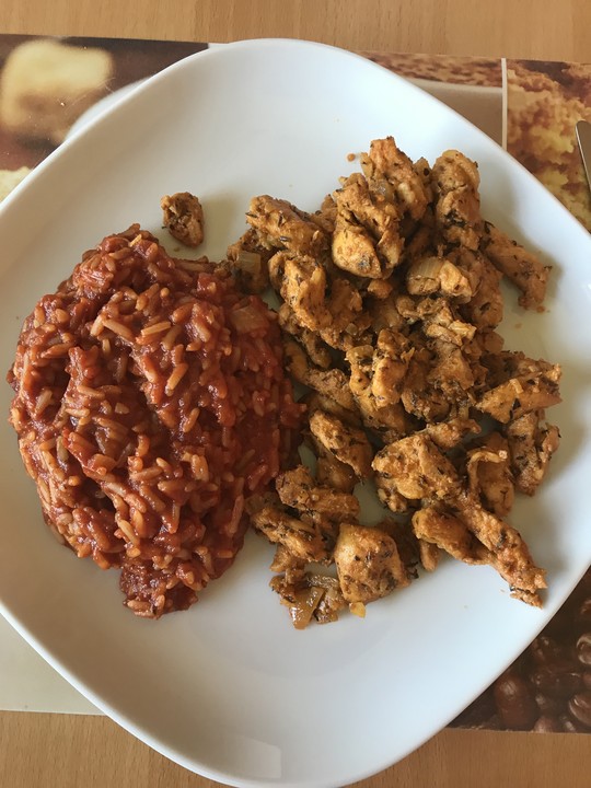 botos Bifteki mit griechischem Tomatenreis von boto | Chefkoch