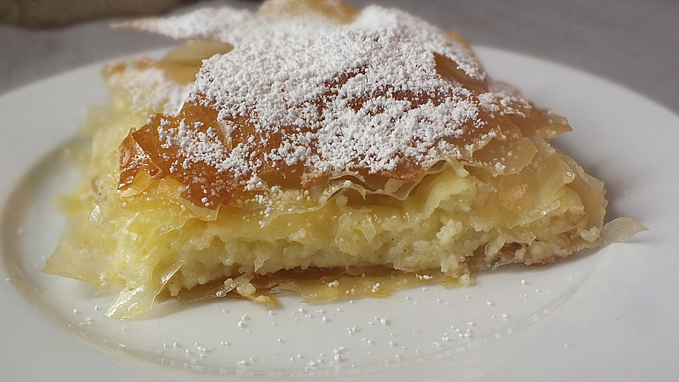 Grießkuchen mit Filoteig von maraki70 | Chefkoch