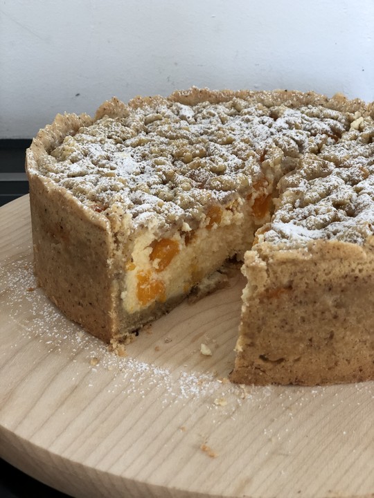 Quark - Streuselkuchen mit Kirschen von Alcar75 | Chefkoch