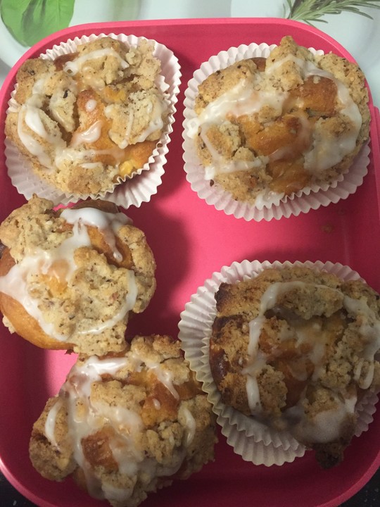 Marzipan - Apfel - Muffins mit Zimtstreuseln von mira-belle | Chefkoch