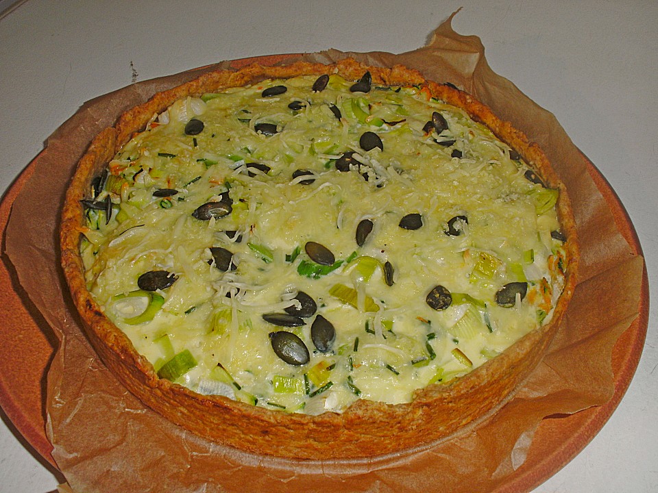 Gemüsetarte mit Möhre und Zucchini - My Rezepte