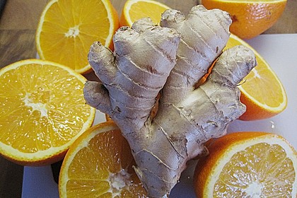 Orangenmarmelade mit Ingwer und Zesten (Bild)