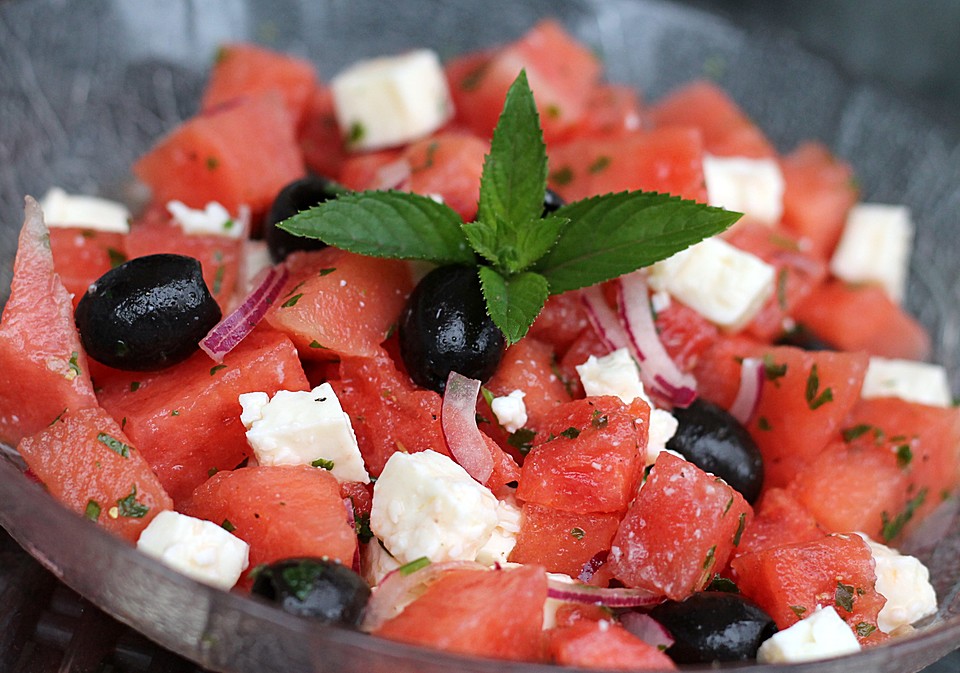 Mediterraner Melonensalat von neriZ. | Chefkoch