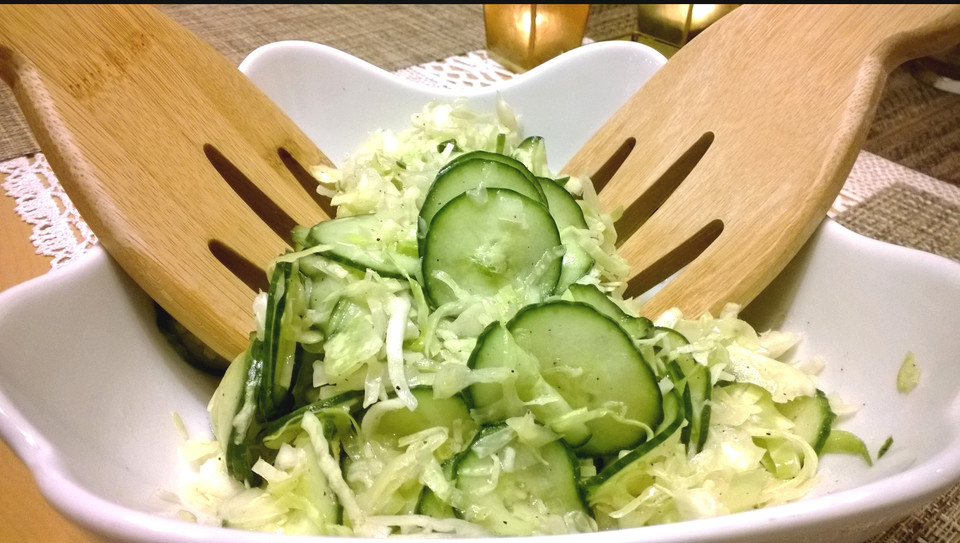 Krautsalat mit Gurke - Ein raffiniertes Rezept | Chefkoch