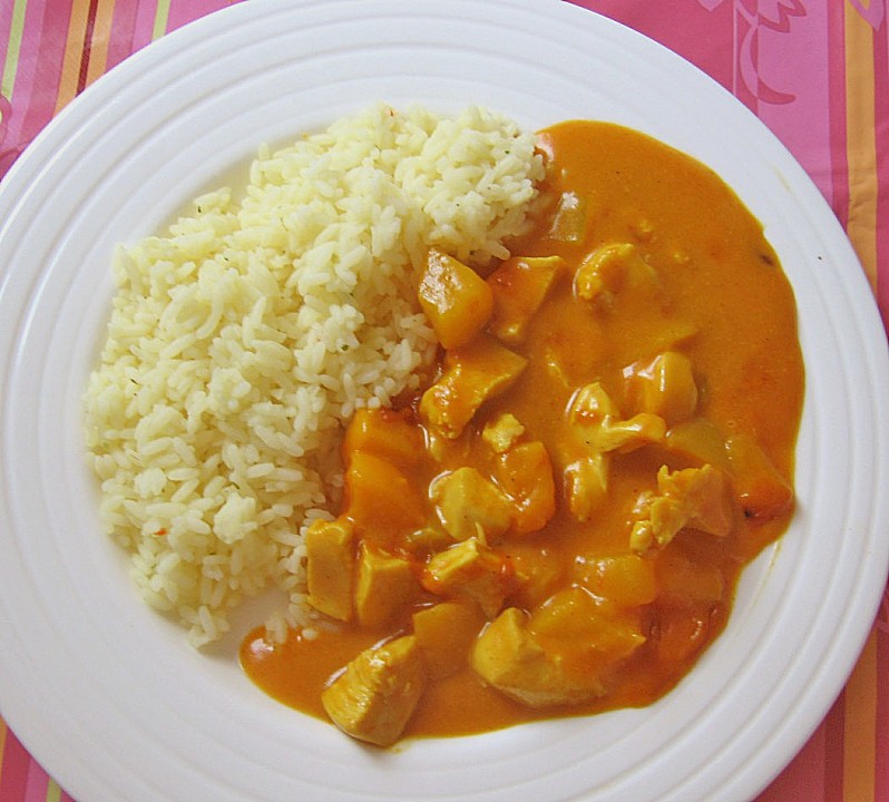 Putencurry scharf mit Reis von SweetSphinx | Chefkoch