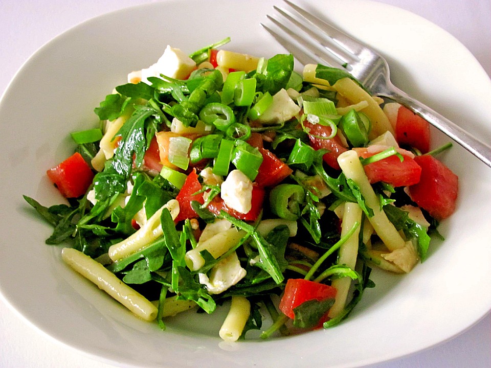 Salat mit Rucola und Feta von pralinchen | Chefkoch