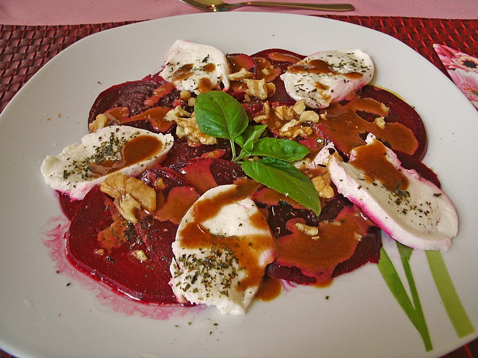 Rote Bete Carpaccio - Ein schönes Rezept | Chefkoch