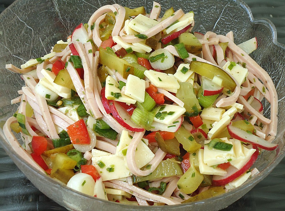 Bunter Wurstsalat von Käsemädchen | Chefkoch