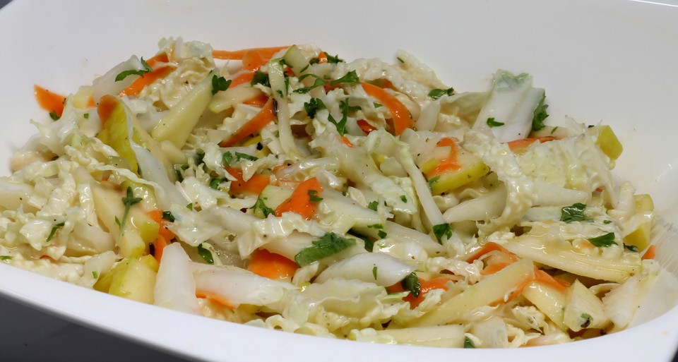 Fruchtig-pikanter Chinakohlsalat von agiguga | Chefkoch