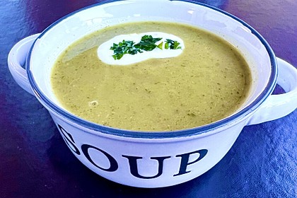 Brokkoli-Rucola-Suppe (Bild)