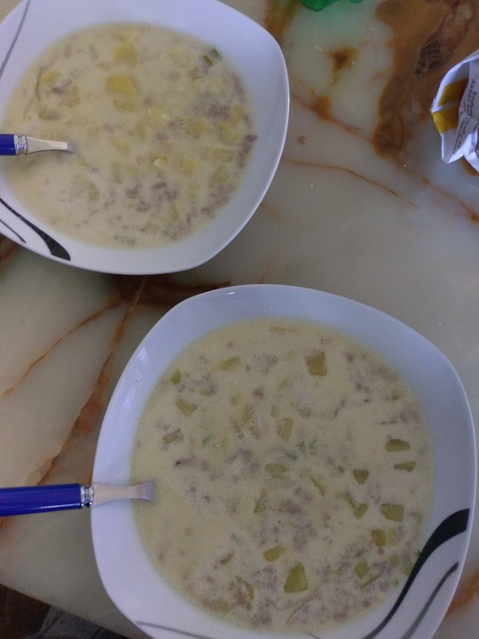 Hack-Lauch-Kartoffel-Käse Eintopf von Channly | Chefkoch