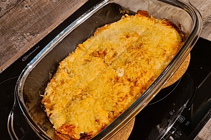 Mells mexikanische Enchilada-Lasagne (Bild)