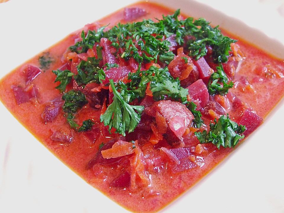 Rote Bete-Suppe von kerger | Chefkoch