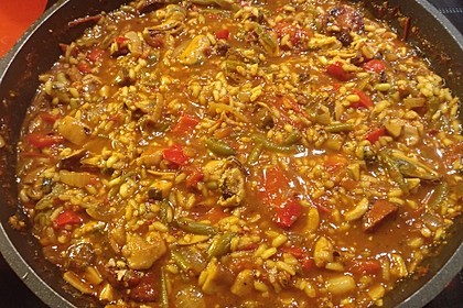 Huhn-Chorizo Paella (Bild)