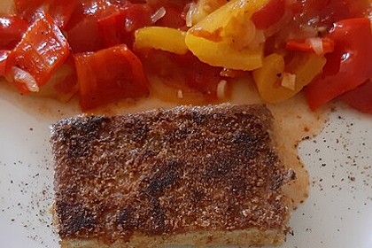 Tofu, gebratener (Bild)