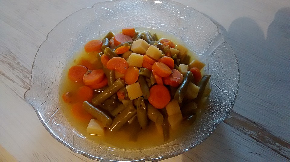 Grüne Bohnen-Möhren Suppe von Lisa-Simpson | Chefkoch