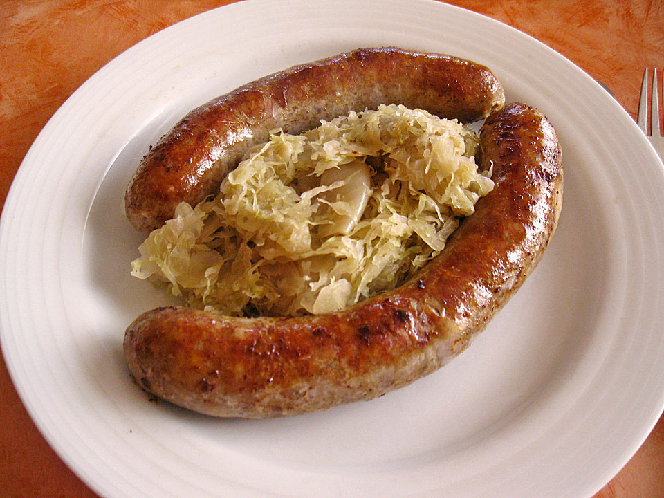 Sauerkraut mit Bratwurst von MartinS55 | Chefkoch