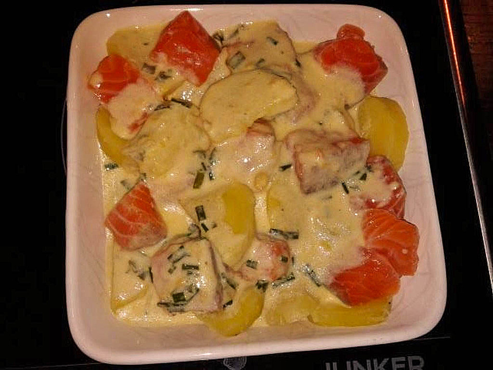 Gratinierte Dillkartoffeln mit Lachs von bienemaya | Chefkoch