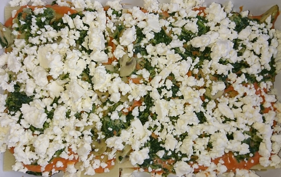 Vegetarische Spinat-Gemüse-Lasagne mit Tomatensoße von Caro_Dame | Chefkoch