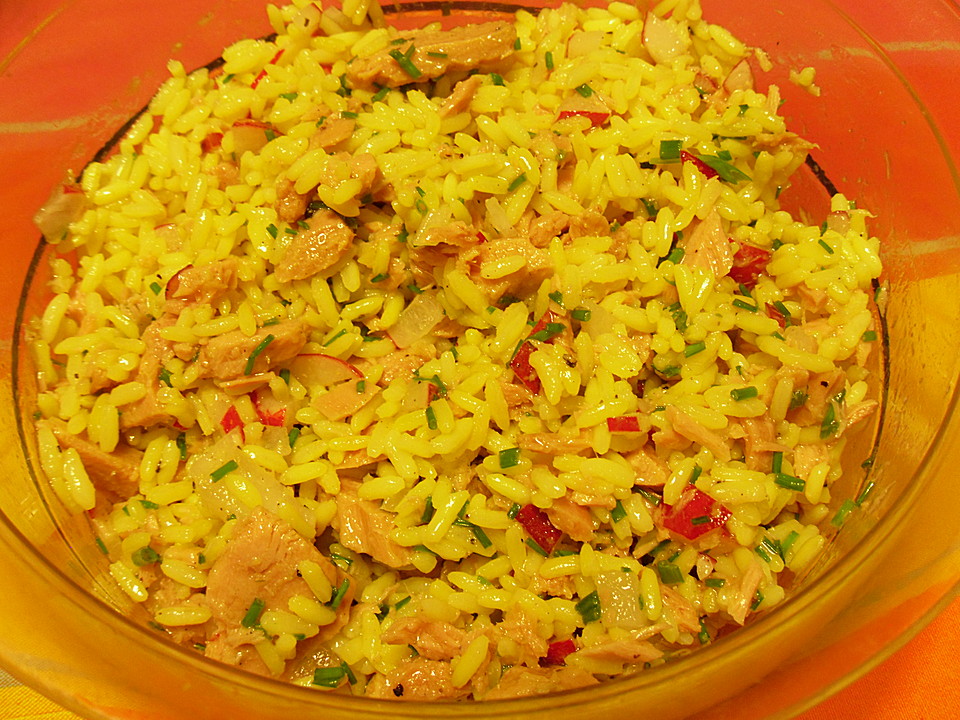 Reissalat mit Thunfisch von Estrella1 | Chefkoch