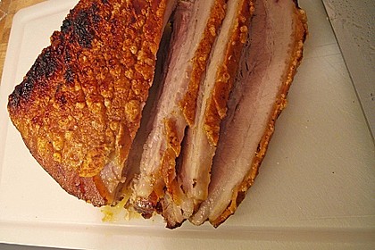Knuspriger Schweinebraten (Bild)