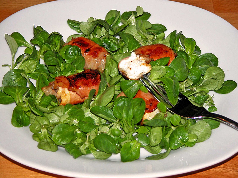 Schafskäse im Speckmantel auf Vogerlsalat von Edy34 | Chefkoch Schafskäse im Speckmantel auf Vogerlsalat von Edy34 | Chefkoch