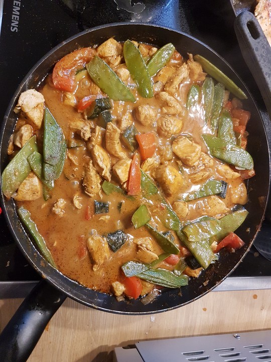 Hähnchenbrust mit Thai-Curry von FunCE | Chefkoch