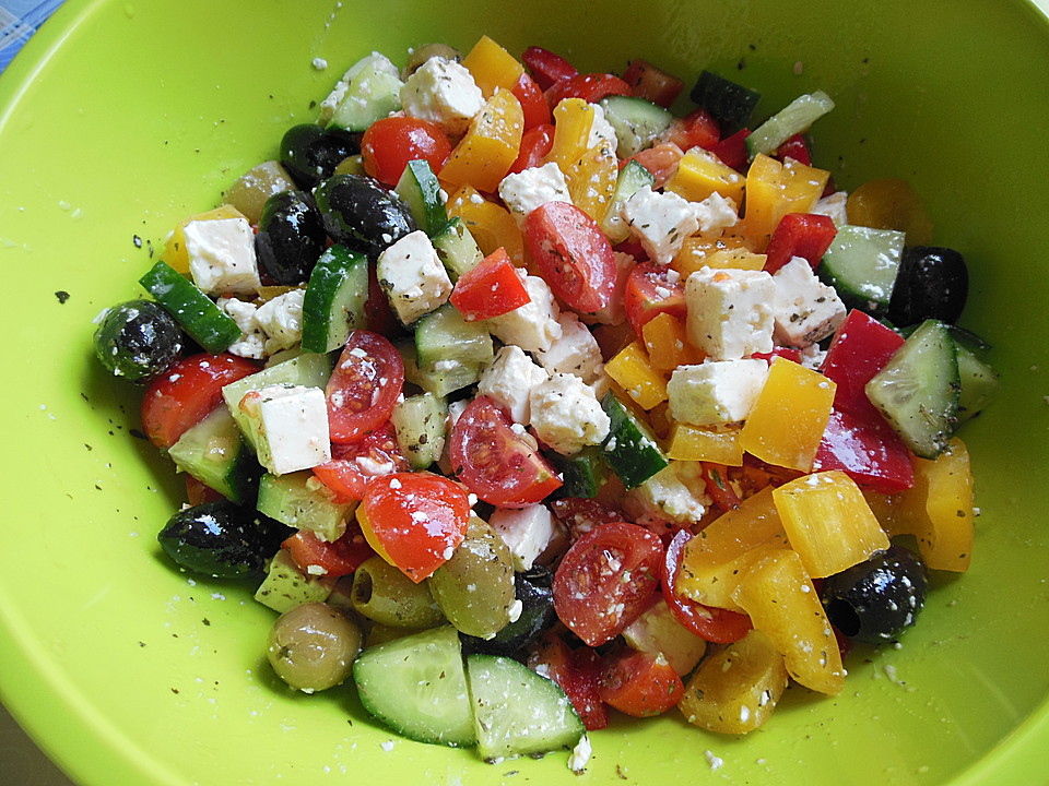 Griechischer Salat von cj83 | Chefkoch