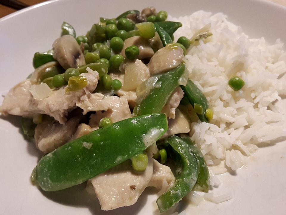 Grünes Thai Geflügel-Curry von Susannerle | Chefkoch