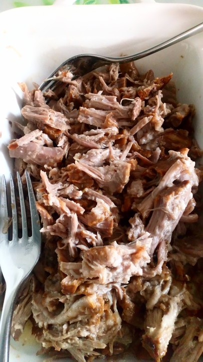 Pulled Pork, zarter Schweinebraten aus dem Ofen - fast original, nur ...