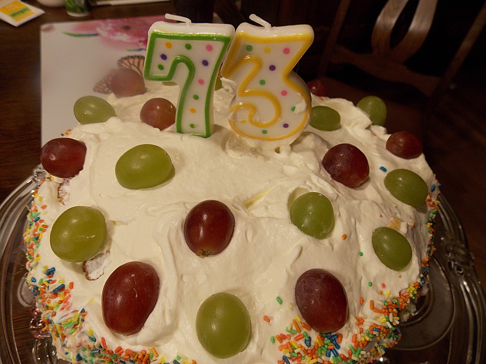 Weincremetorte mit Weintrauben von riga53 | Chefkoch Weincremetorte mit Weintrauben von riga53 | Chefkoch