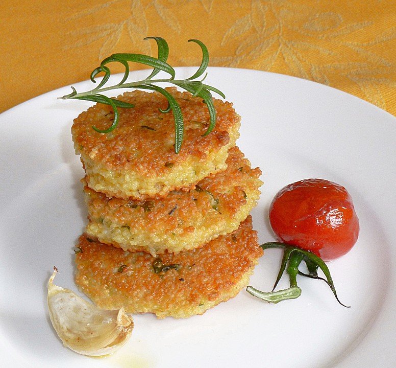 Couscous-Bratlinge mit Käse von NatureCook83 | Chefkoch