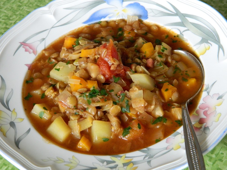 Linsensuppe mit Bier und Speck von binchen59 | Chefkoch.de