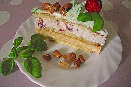 Erdbeer-Erdnussbutter-Torte (Bild)