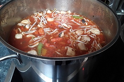 Sauer-scharf Suppe / Pekingsuppe (Bild)