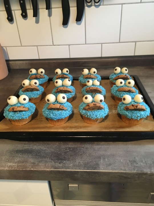 Krümelmonster Cupcakes von coraben | Chefkoch.de