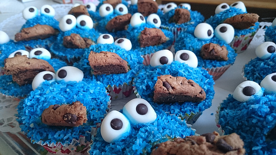 Krümelmonster Cupcakes von coraben | Chefkoch.de