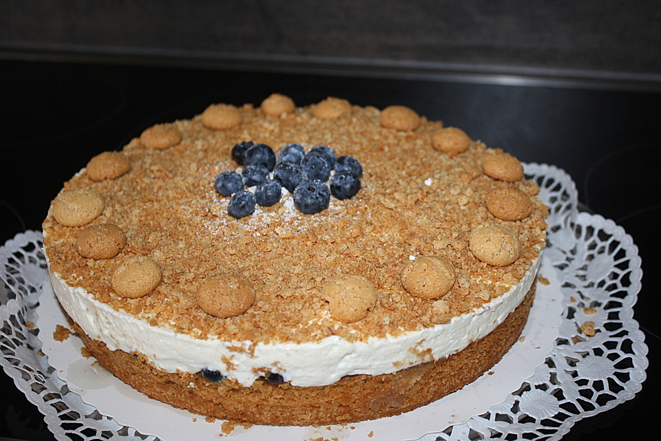 Kirsch-Mascarpone-Torte mit Amaretto von Schoko-Junky | Chefkoch