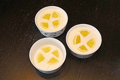 Erfrischende Zitronen - Mousse (Bild)