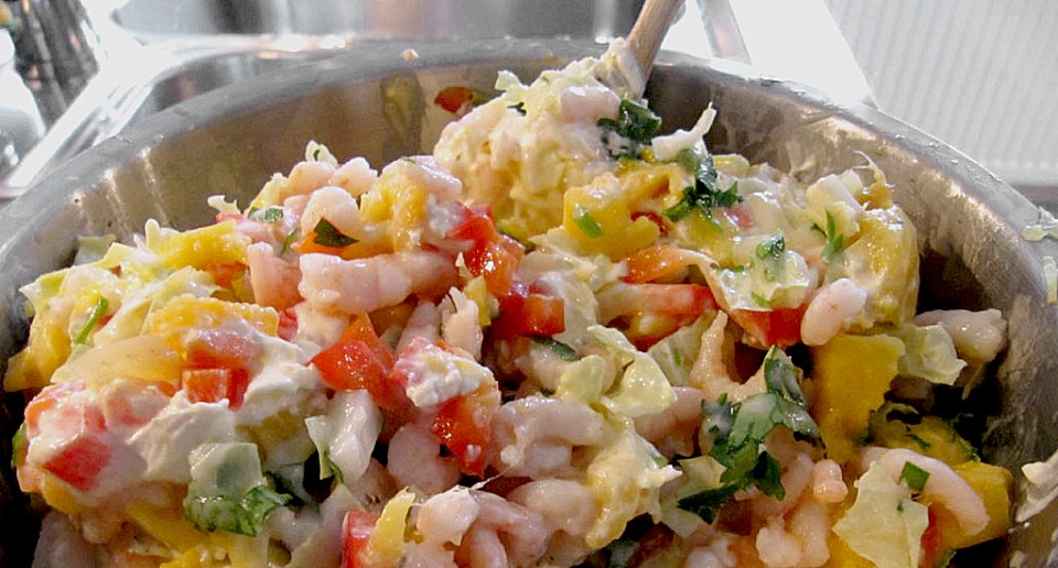 Shrimps - Salat mit Avocados von pebbles4 | Chefkoch