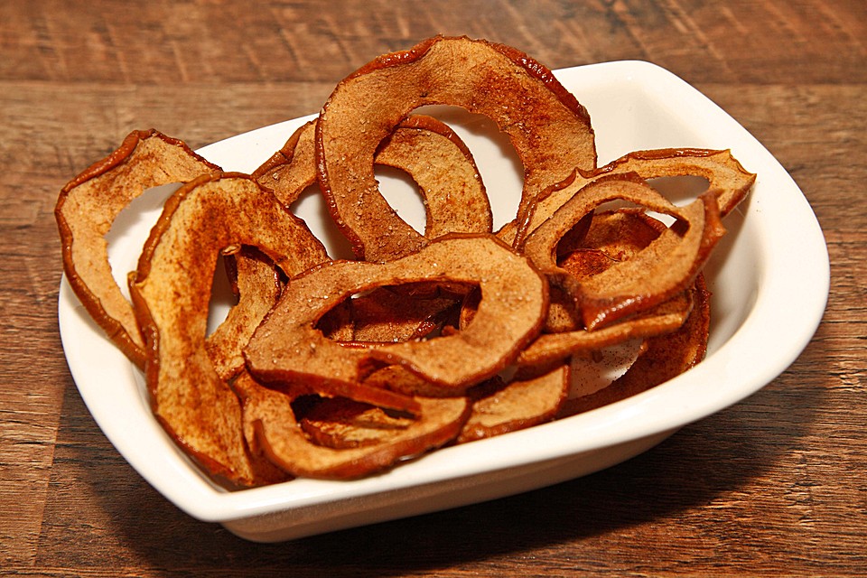Apfel-Zimt-Chips von DieVenusfalle | Chefkoch