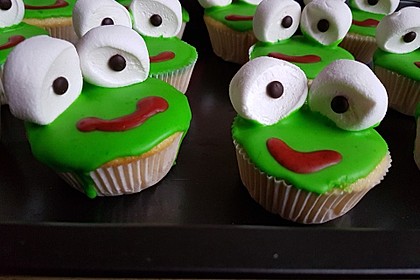 Frosch-Muffins (Bild)