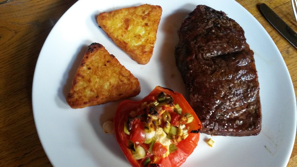 Gefüllte Paprika vom Grill von Stefanie_Friese Chefkoch.de