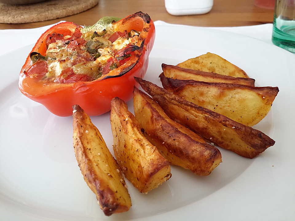 Gefüllte Paprika vom Grill von Stefanie_Friese Chefkoch.de