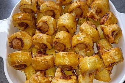 Würstchen im Schlafrock (Bild)