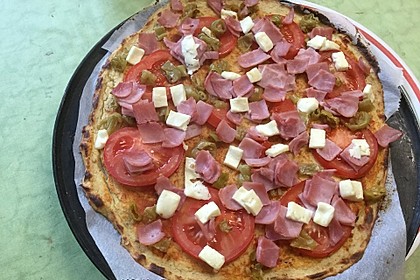 Pizzaboden sehr kalorienarm (Bild)