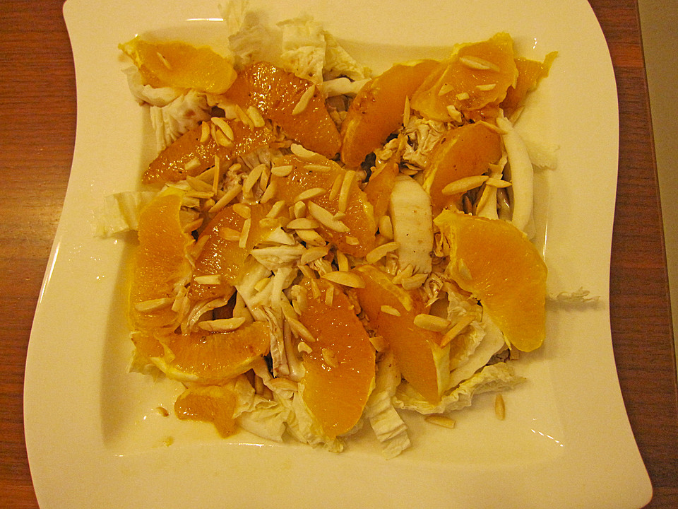 Chicoree - Salat mit Orangen von witwebolte | Chefkoch