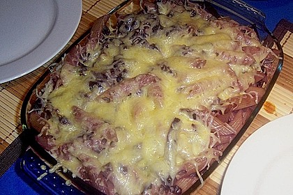 Rotkohl - Pasta Auflauf (Bild)