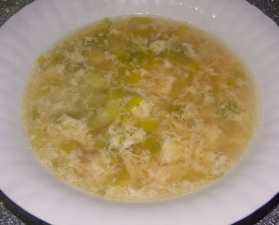 Eier - Einlauf - Suppe von Trang | Chefkoch