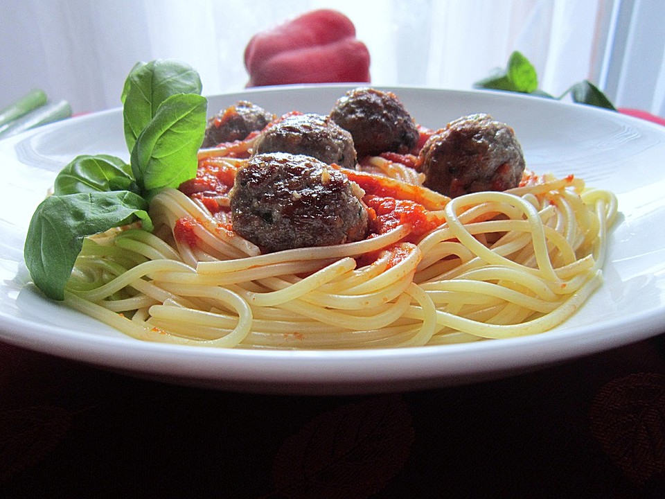Spaghetti mit Hackbällchen von MissSilence Chefkoch